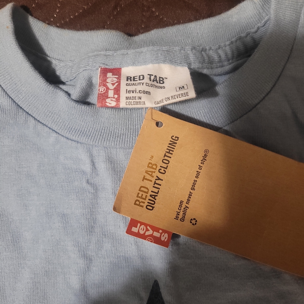 Levi's Light Blue Woman Short Sleeve